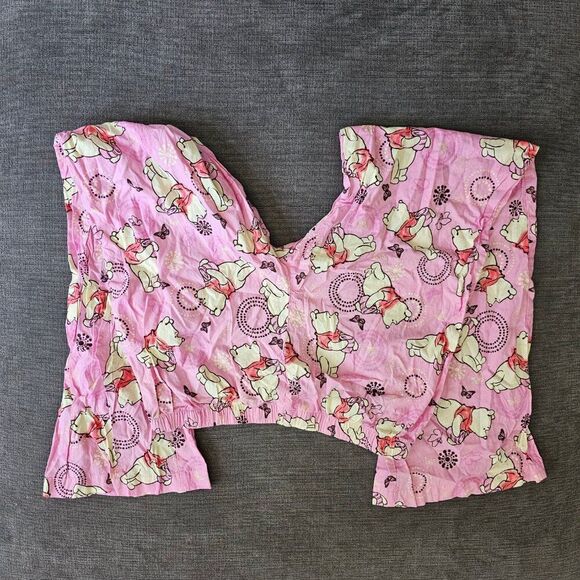 Disney Women's Pink Winnie the Pooh Honey Cotton Lounge Pyjama Pants Medium - Picture 11 of 11